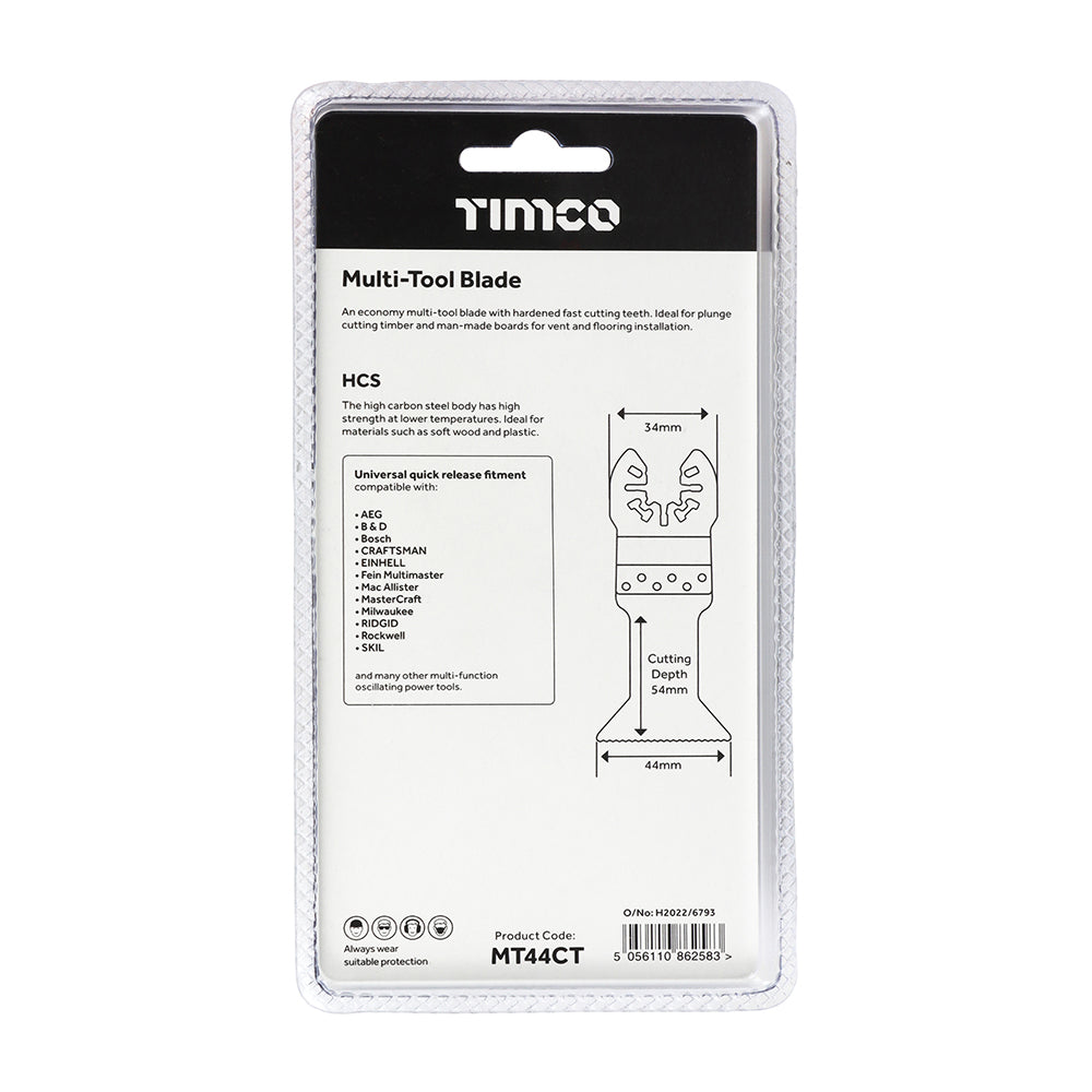 TIMCO MTool Blade Straight Coarse - 44mm - Image