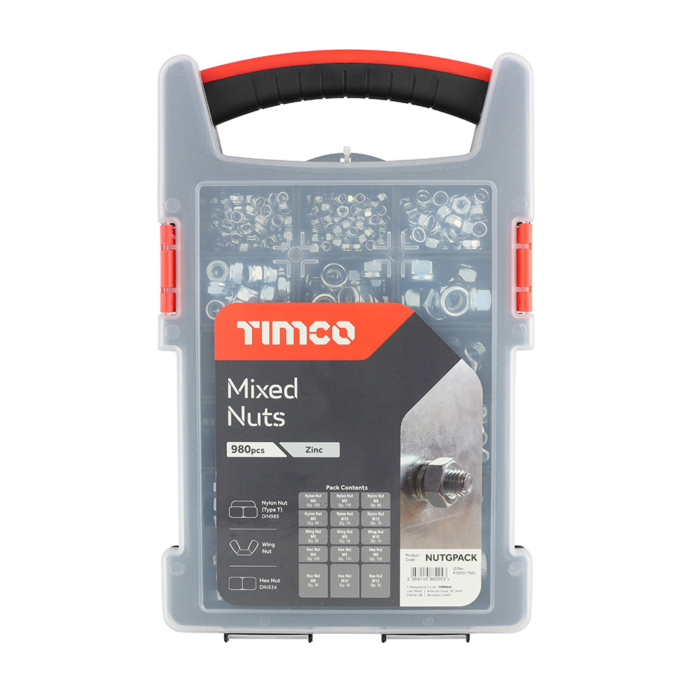 TIMCO Nuts Mixed Grab Pack - 980pcs - Image