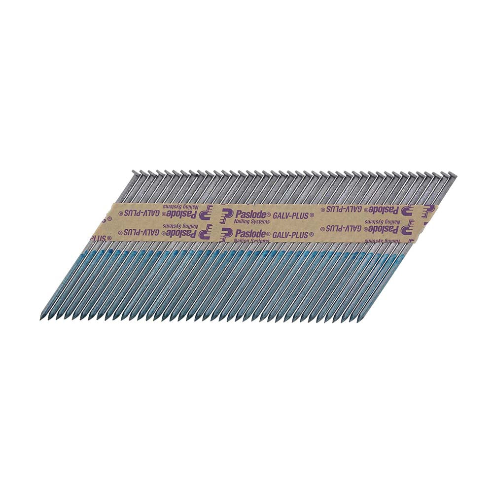 Paslode IM360Ci Nails & Fuel Cells Retail Pack Plain Shank Galvanised + - 3.1 x 90/1CFC - Image