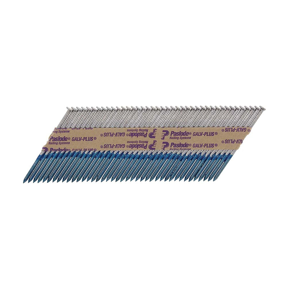 Paslode IM360Ci Nails & Fuel Cells Retail Pack Ring Shank Galvanised + - 2.8 x 51/1CFC - Image