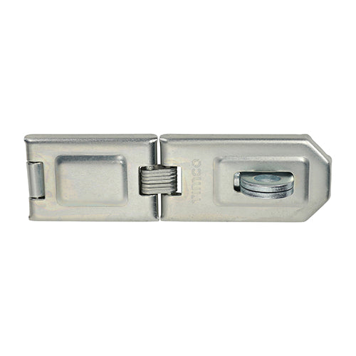 TIMCO Hasp and Staple Single Hinged Silver - 160mm - Image