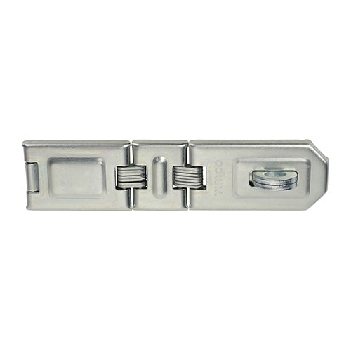 TIMCO Hasp and Staple Double Hinged Silver - 200mm - Image