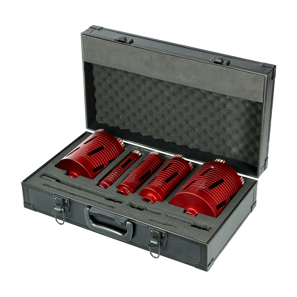 TIMCO Prem Diamond Core Drill Kit - 5pcs - Image