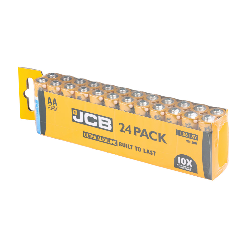 TIMCO JCB Ultra Alkaline Batteries Trade Pack - AA - Image