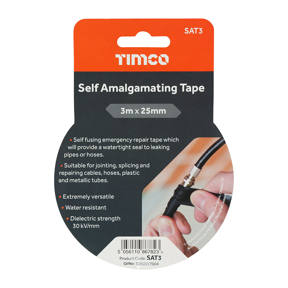 TIMCO Self Amalgamating Tape - 3m x 25mm - Image