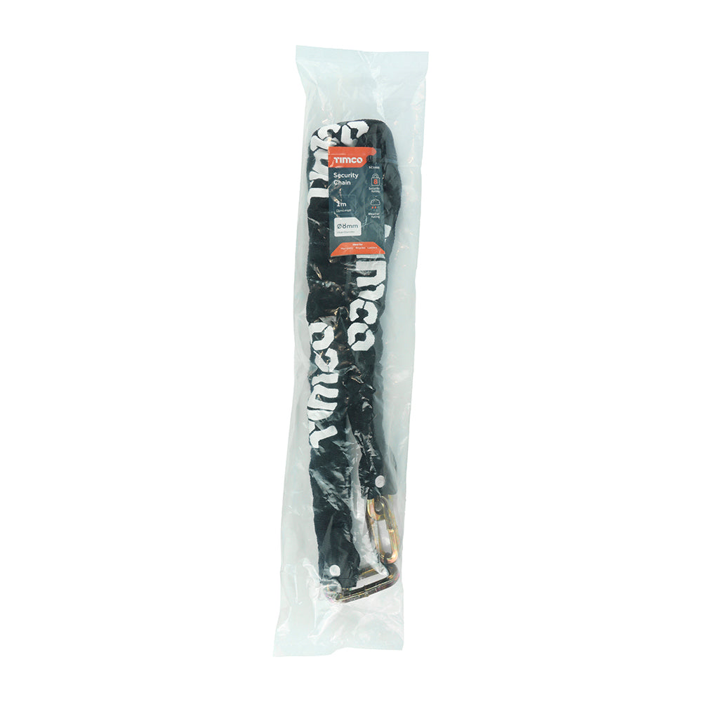 TIMCO Hex Steel Security Chain - 8mm x 1m - Image
