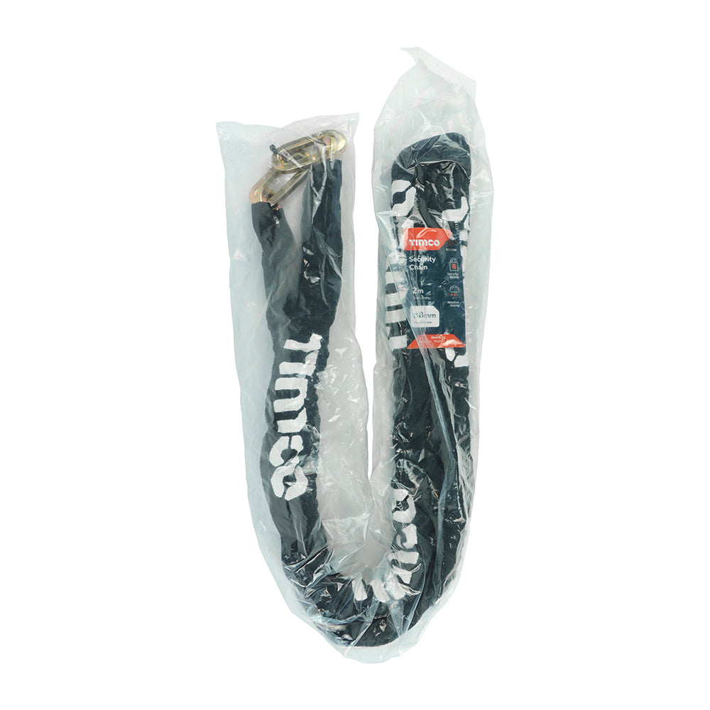 TIMCO Hex Steel Security Chain - 8mm x 2m - Image