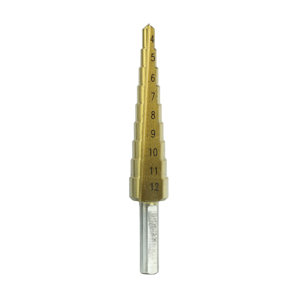 TIMCO Step Drill M2 HSS TiN - 4-12mm - Image
