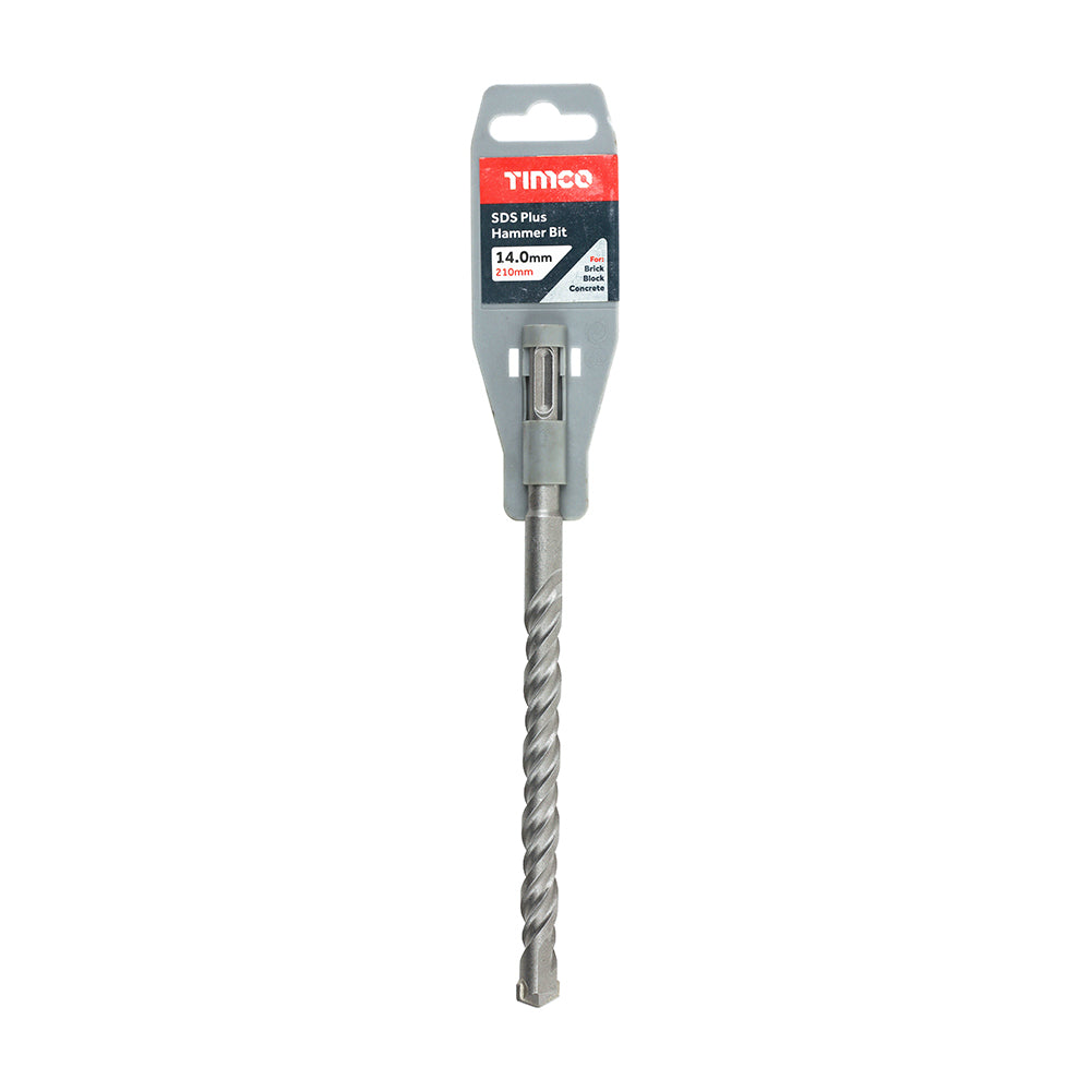 TIMCO SDS Plus Hammer Bits - 14.0 x 210 - Image