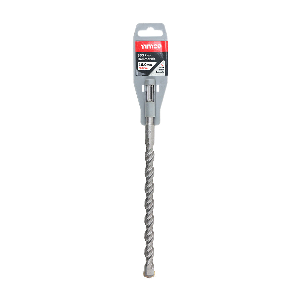 TIMCO SDS Plus Hammer Bits - 16.0 x 260 - Image