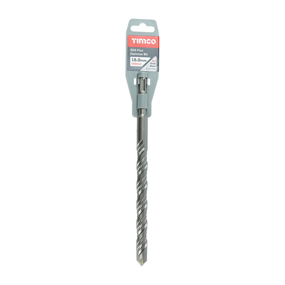 TIMCO SDS Plus Hammer Bits - 18.0 x 260 - Image