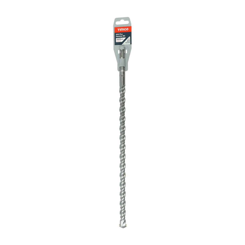 TIMCO SDS Plus Hammer Bits - 18.0 x 450 - Image
