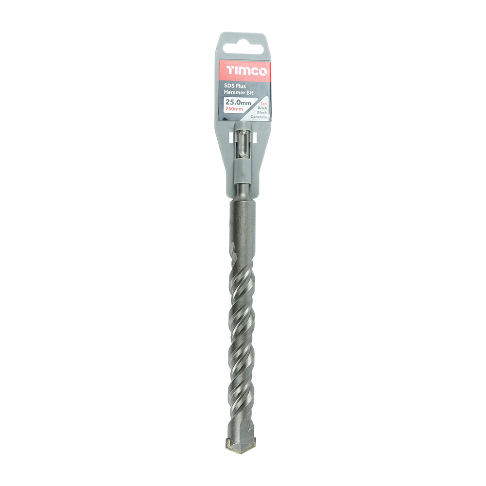 TIMCO SDS Plus Hammer Bits - 25.0 x 260 - Image
