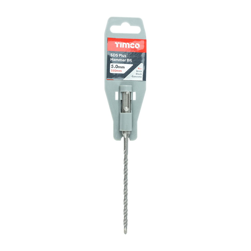 TIMCO SDS Plus Hammer Bits - 5.0 x 160 - Image
