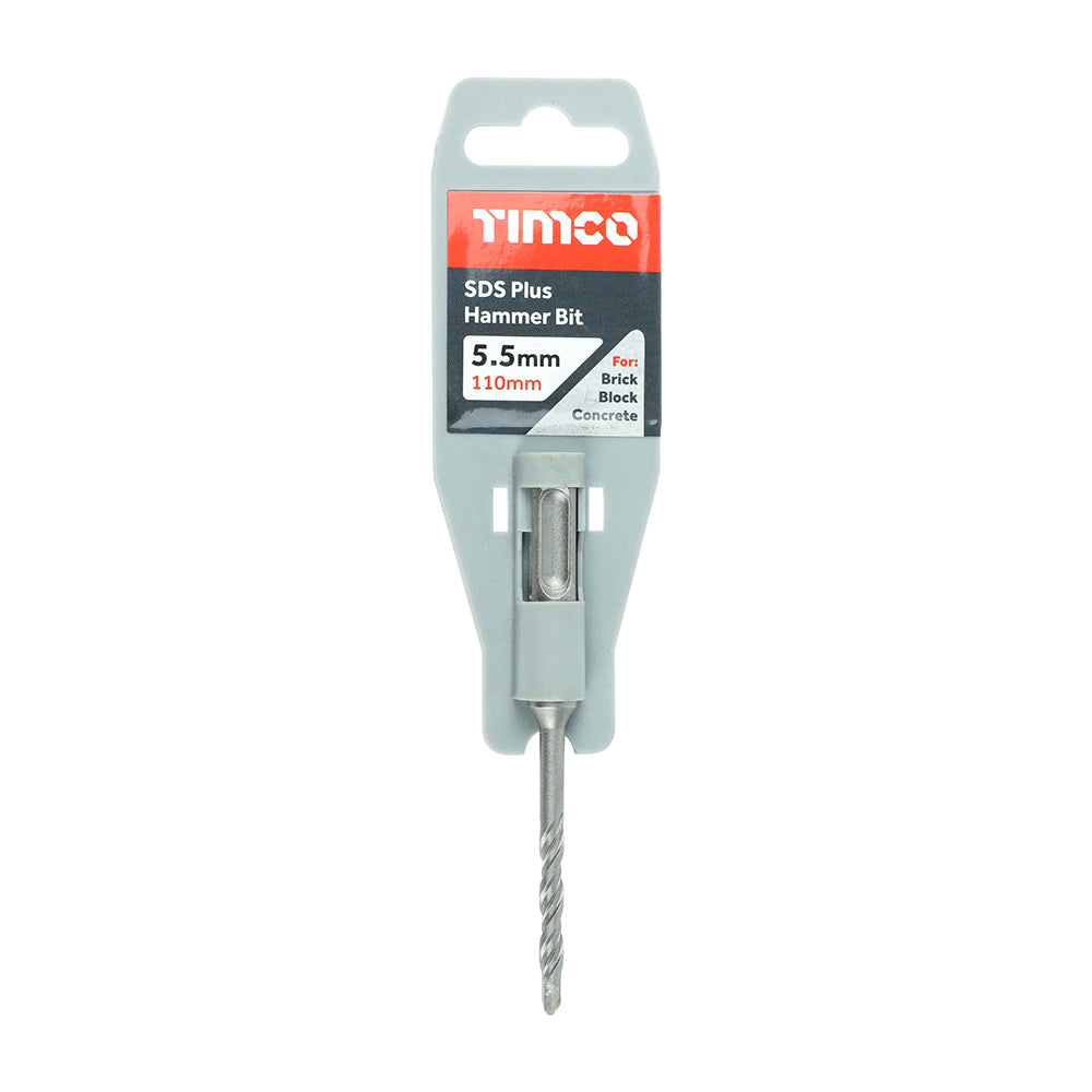 TIMCO SDS Plus Hammer Bits - 5.5 x 110 - Image