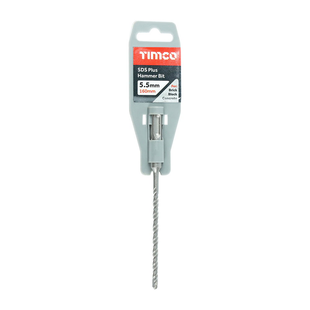 TIMCO SDS Plus Hammer Bits - 5.5 x 160 - Image