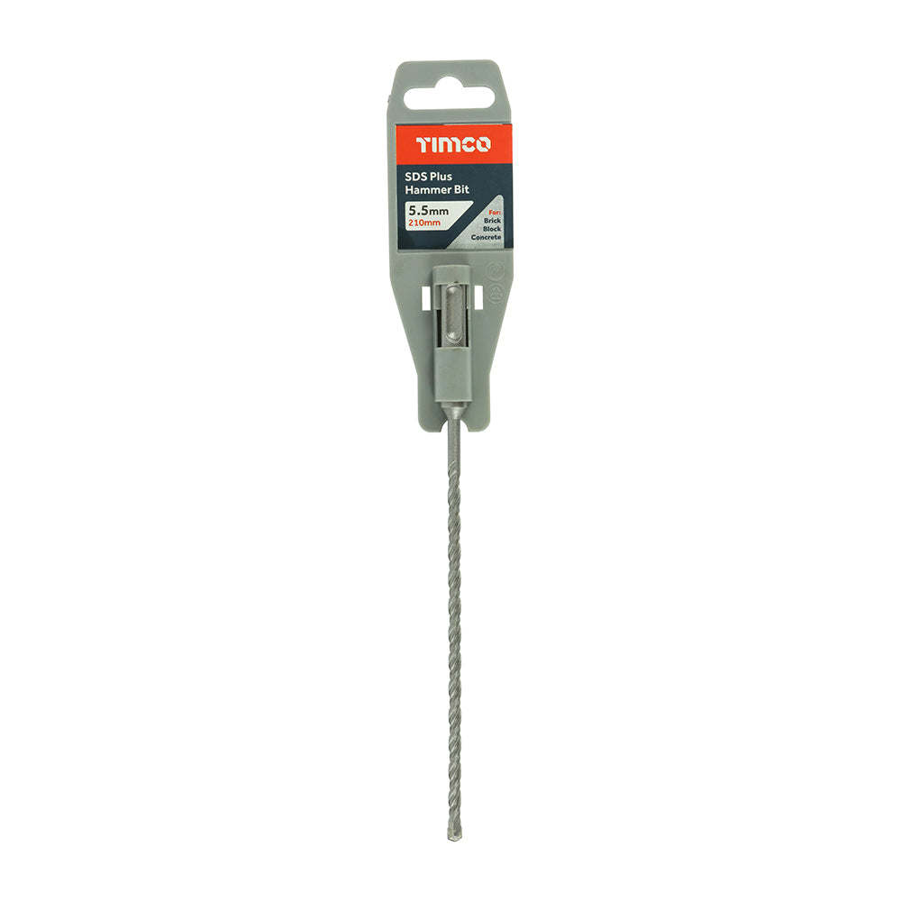 TIMCO SDS Plus Hammer Bits - 5.5 x 210 - Image
