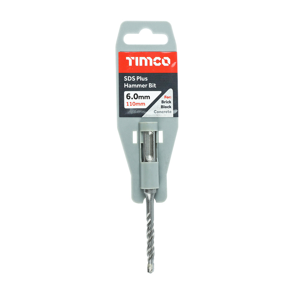 TIMCO SDS Plus Hammer Bits - 6.0 x 110 - Image