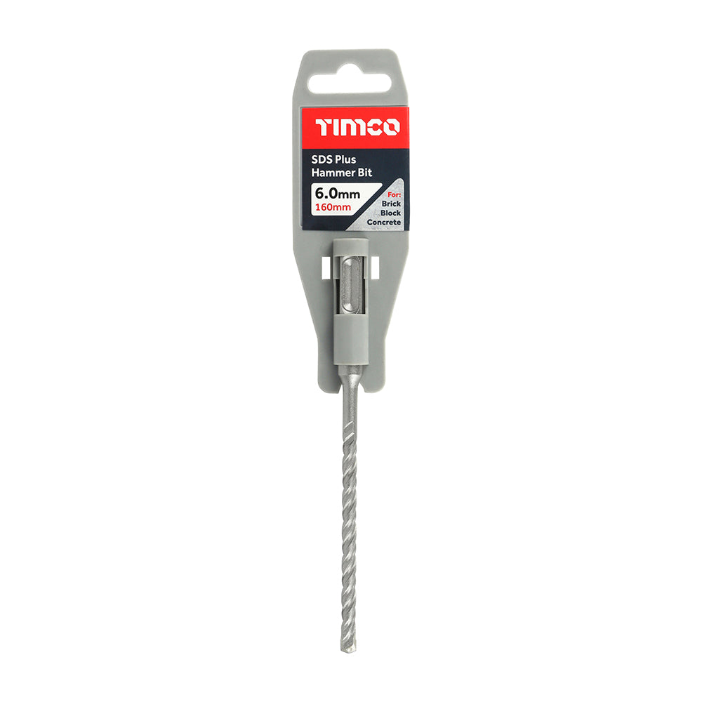 TIMCO SDS Plus Hammer Bits - 6.0 x 160 - Image