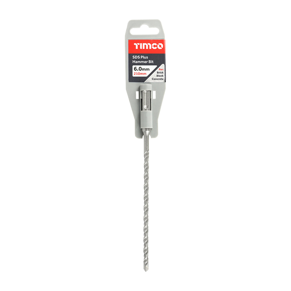 TIMCO SDS Plus Hammer Bits - 6.0 x 210 - Image