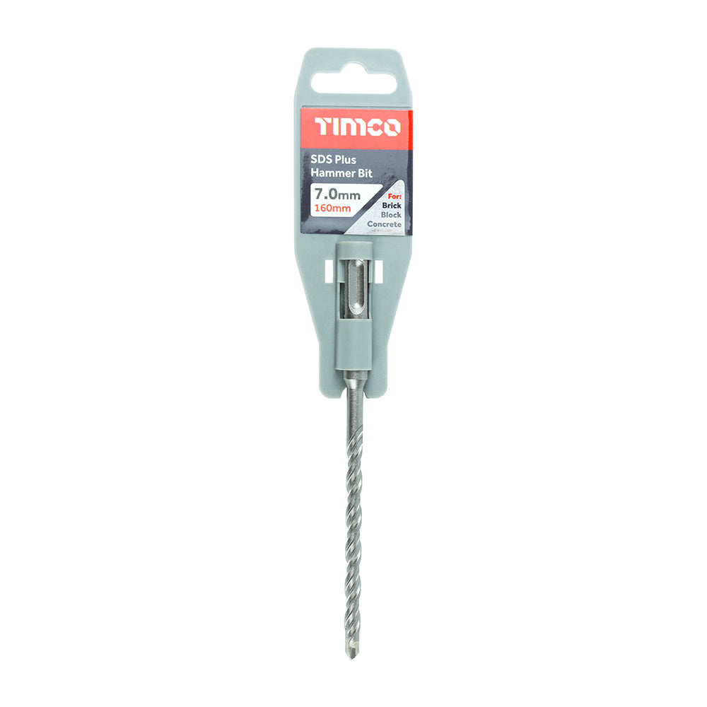 TIMCO SDS Plus Hammer Bits - 7.0 x 160 - Image