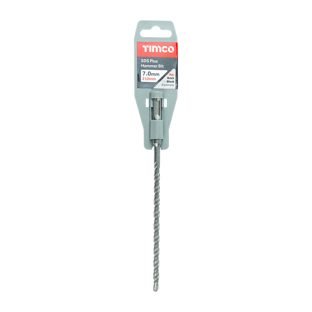 TIMCO SDS Plus Hammer Bits - 7.0 x 210 - Image