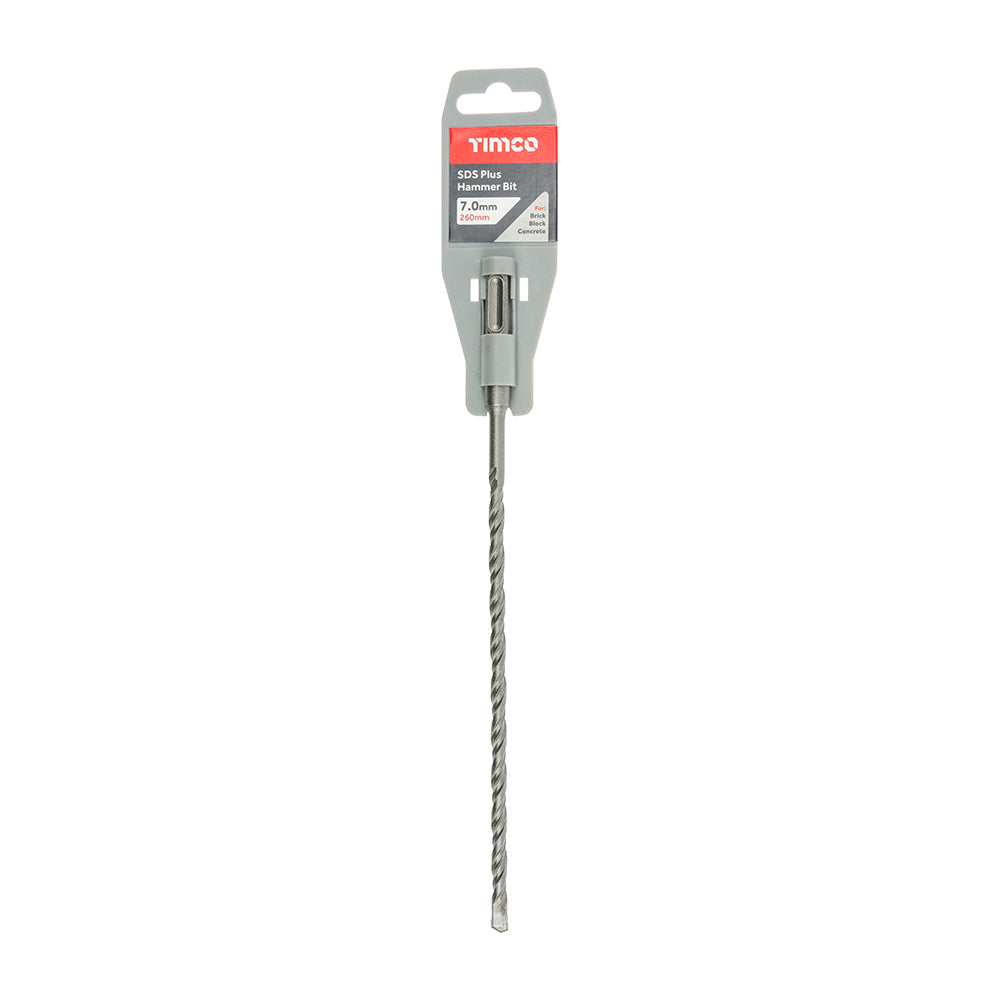 TIMCO SDS Plus Hammer Bits - 7.0 x 260 - Image