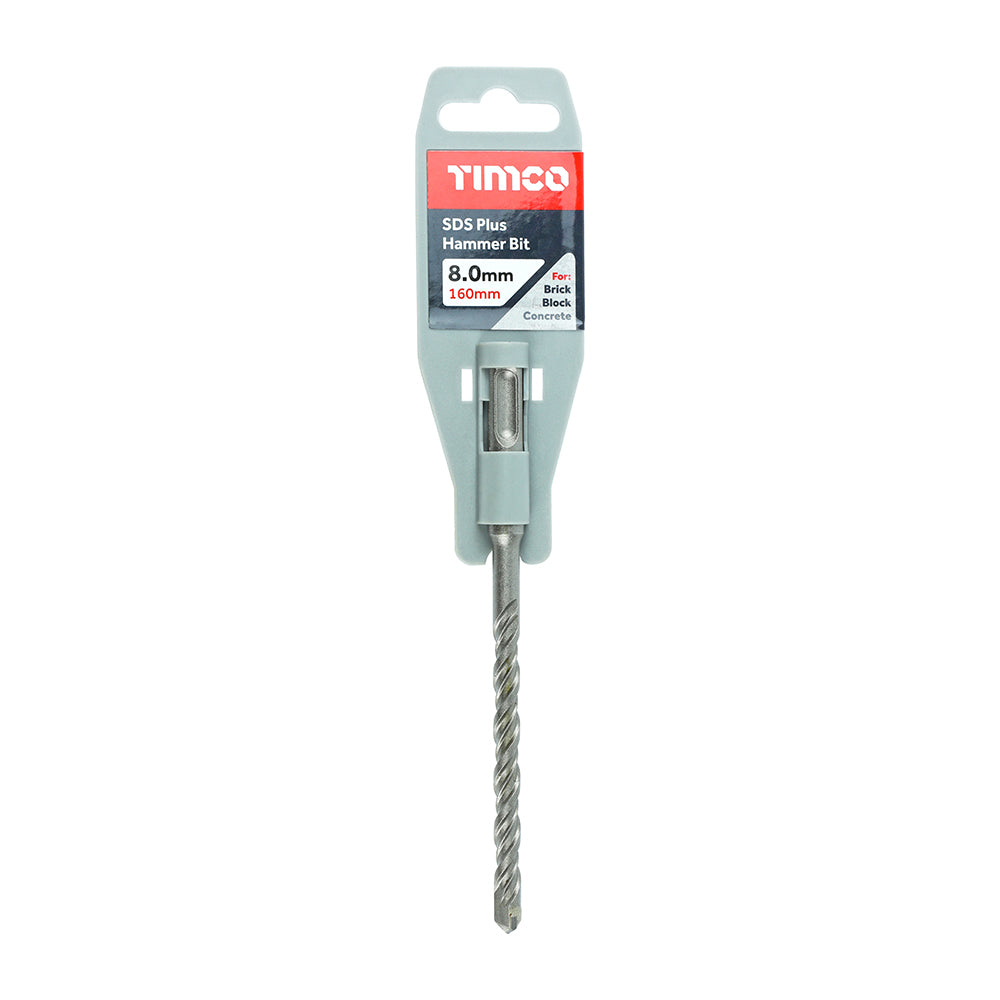 TIMCO SDS Plus Hammer Bits - 8.0 x 160 - Image