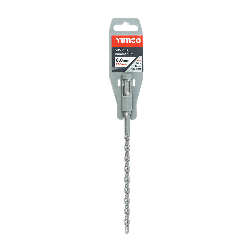 TIMCO SDS Plus Hammer Bits - 8.0 x 210 - Image