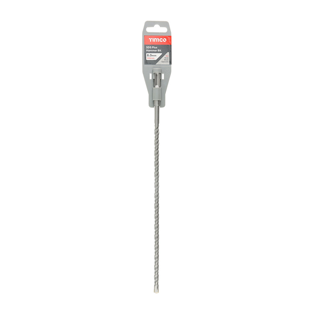 TIMCO SDS Plus Hammer Bits - 8.0 x 360 - Image