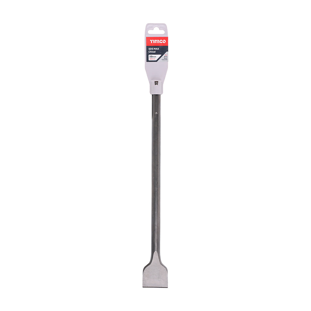 TIMCO SDS Max Steels Wide Chisel - 50 x 400 - Image