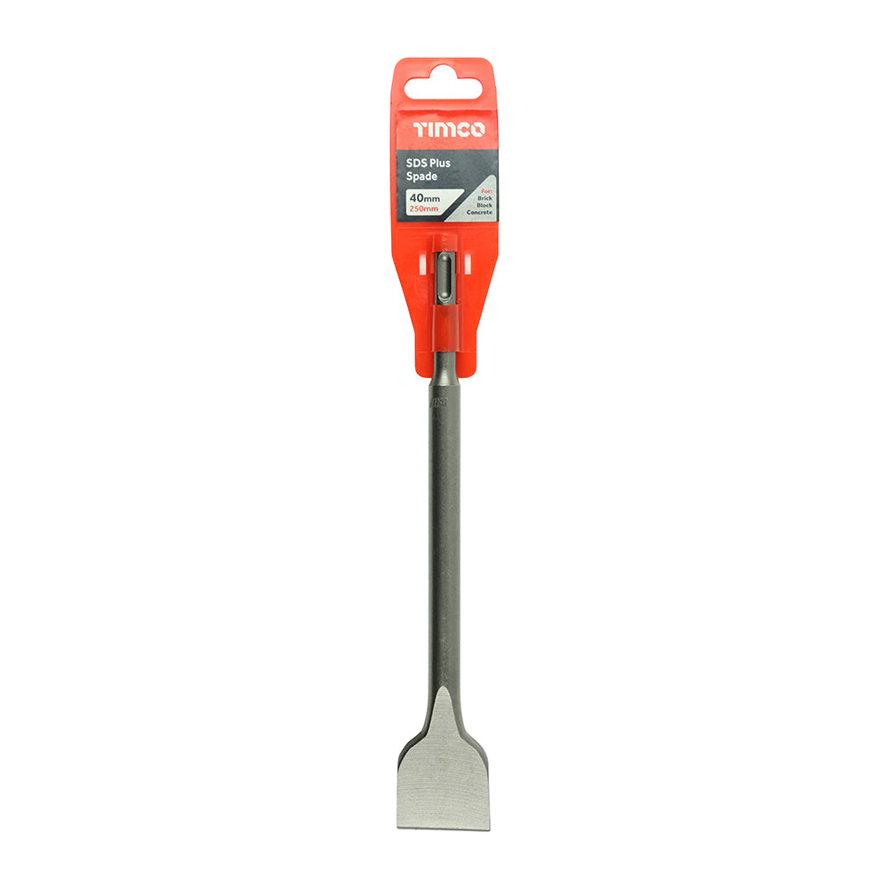 TIMCO SDS Plus Steels Spade - 40 x 250 - Image