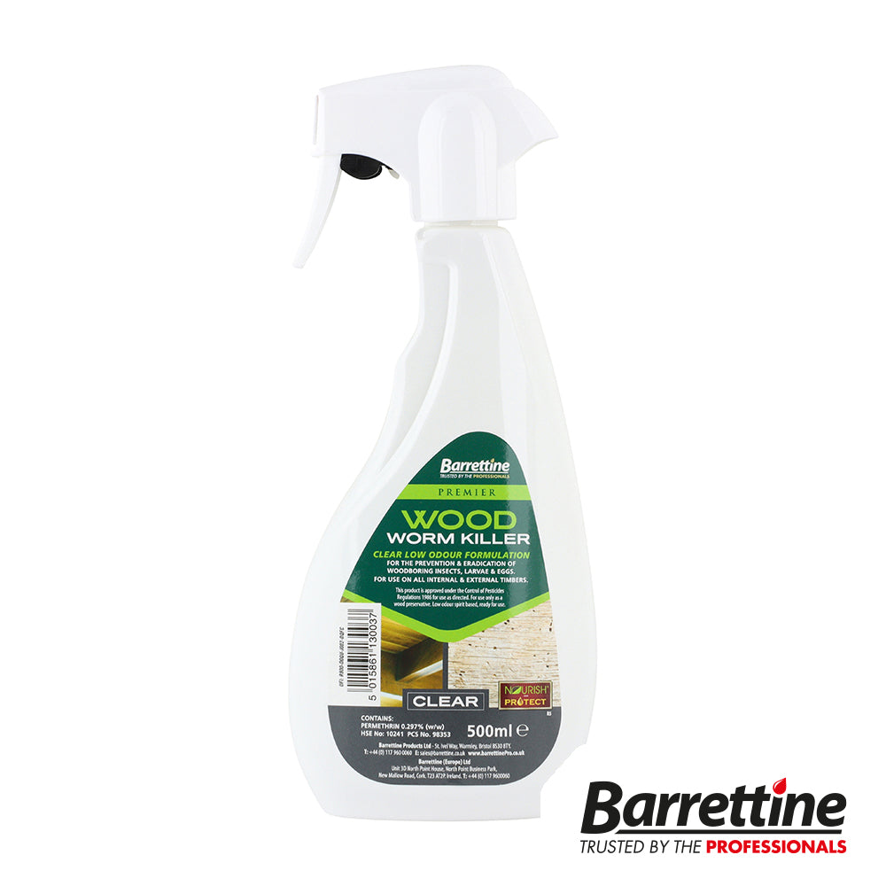 Barrettine Woodworm Killer 500ml - Image