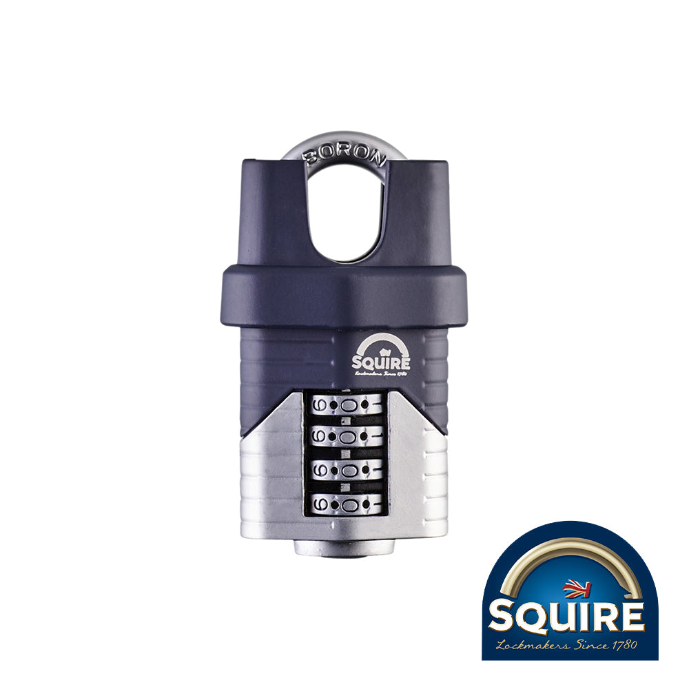 TIMCO Vulcan Combination Padlock - Boron Closed Shackle - 40mm - Image