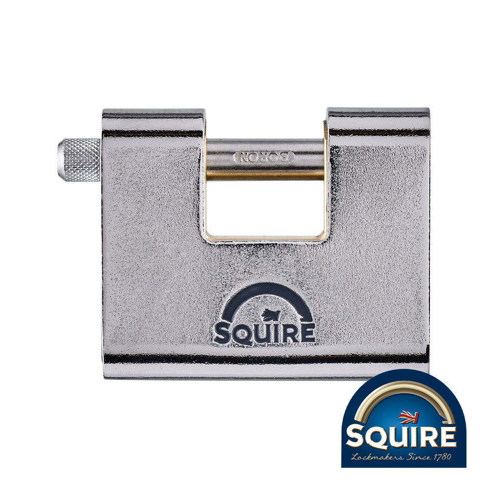 TIMCO Armoured Brass Block Lock - 80mm - Image