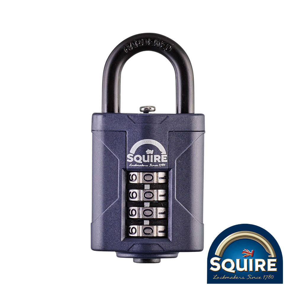 TIMCO Combination Padlock - Steel Open Shackle - 40mm - Image