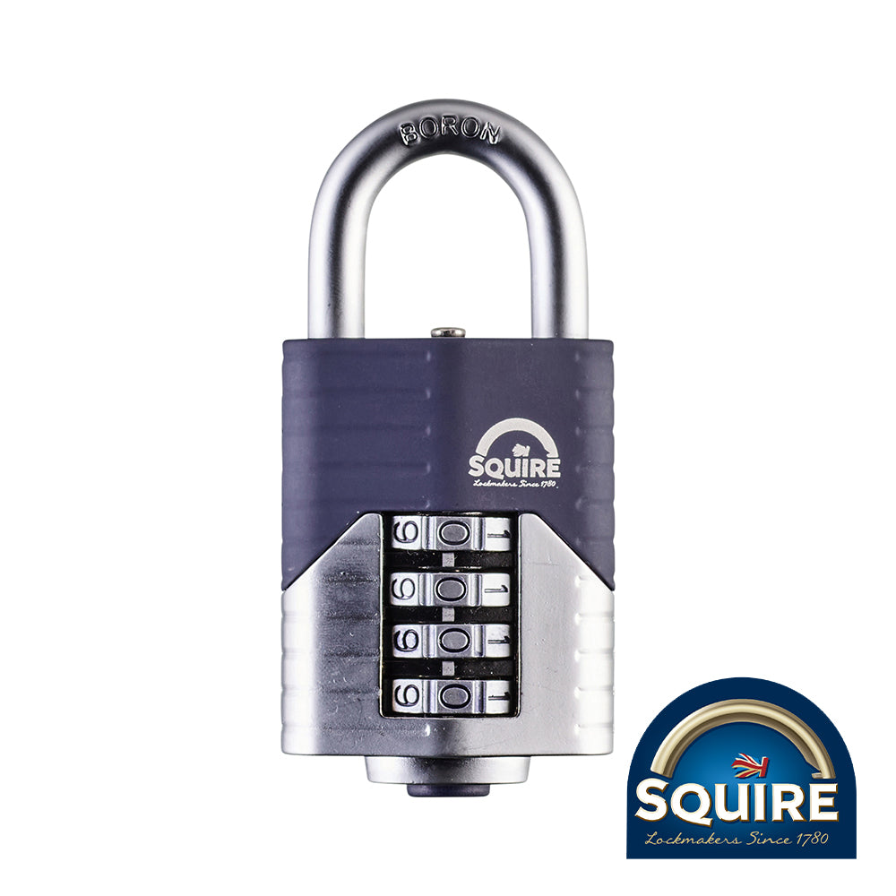TIMCO Vulcan Combination Padlock - Boron Open Shackle - 50mm - Image