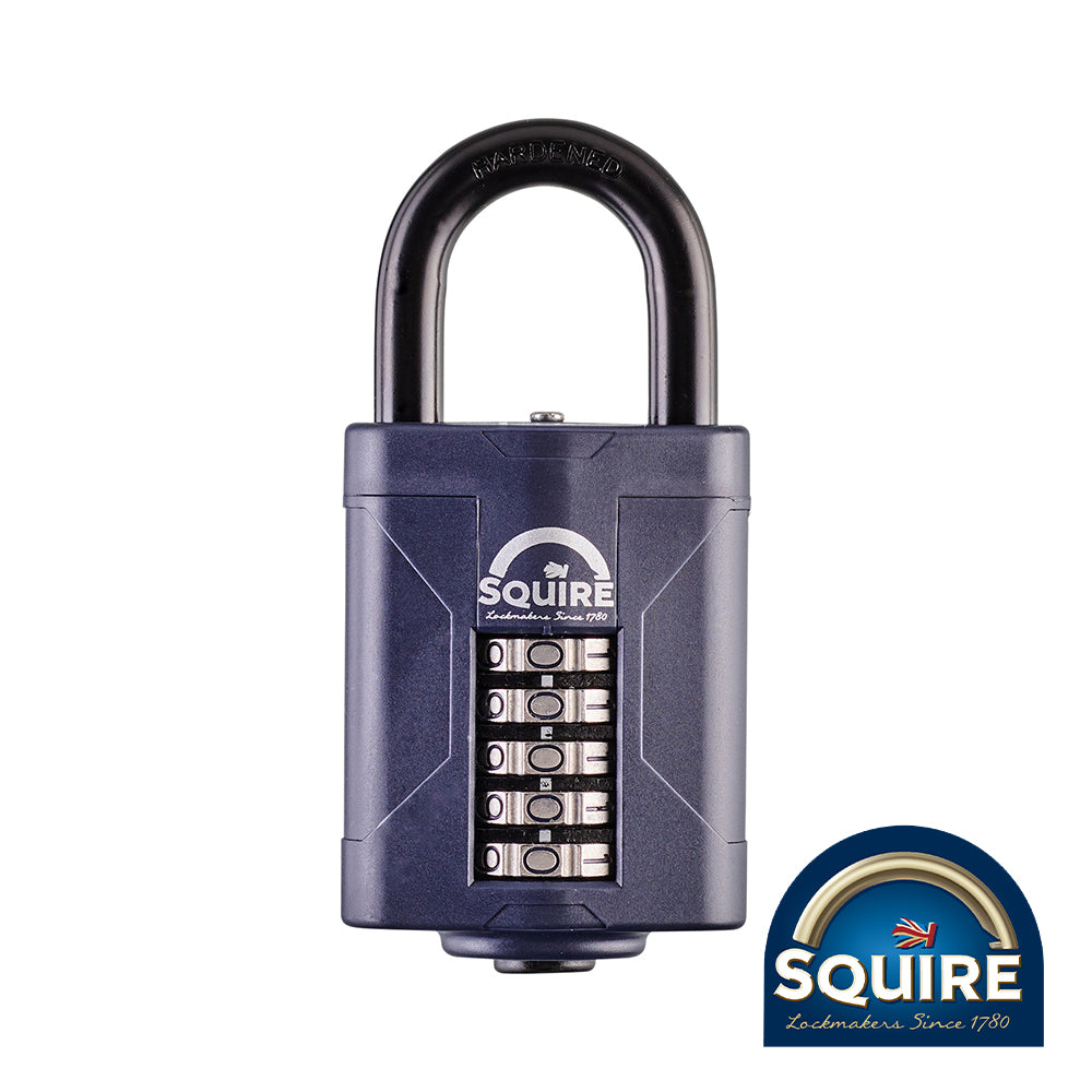TIMCO Combination Padlock - Steel Open Shackle - 60mm - Image