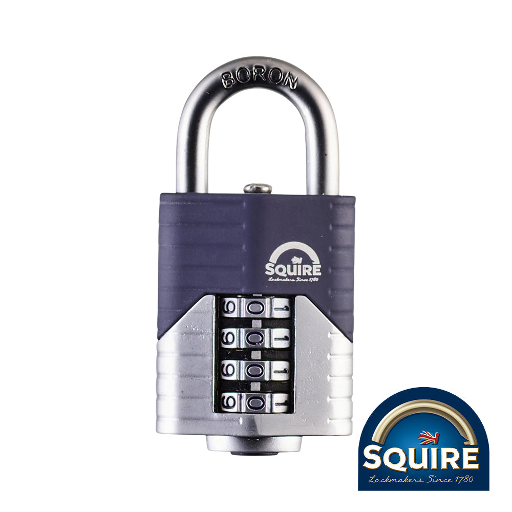 TIMCO Vulcan Combination Padlock - Boron Open Shackle - 40mm - Image