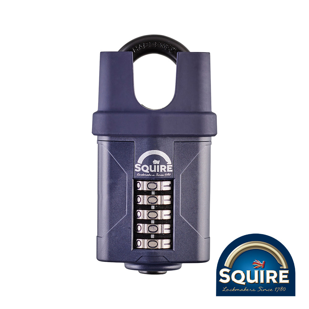 TIMCO Combination Padlock - Steel Closed Shackle - 60mm - Image