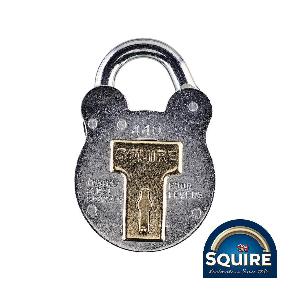 TIMCO Old English 4 Lever Padlock - 40mm - Image
