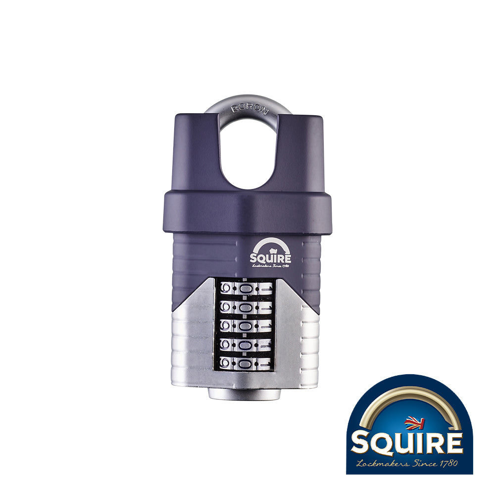 TIMCO Vulcan Combination Padlock - Boron Closed Shackle - 60mm - Image