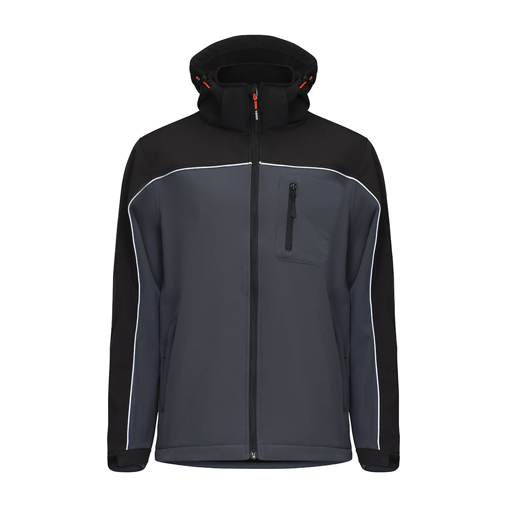 TIMCO Softshell Jacket - Grey/Black - Medium - Image