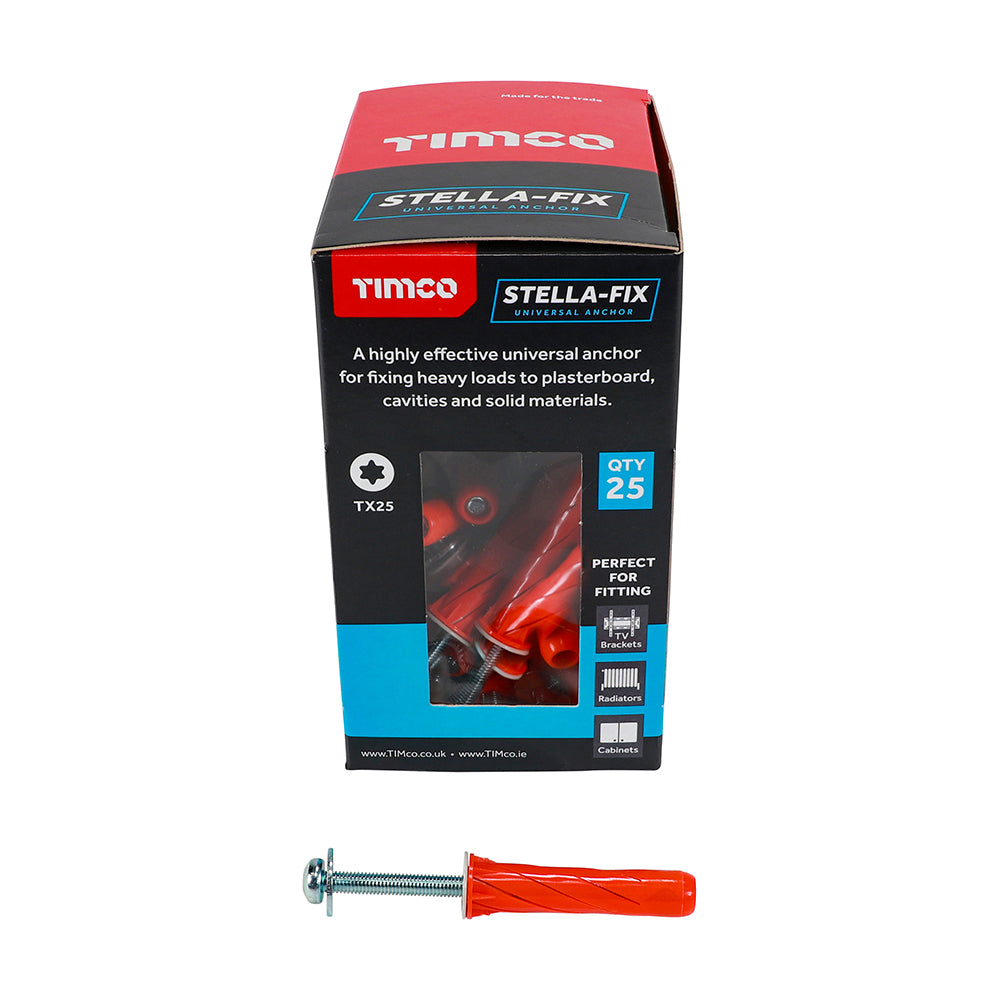 TIMCO Stella-Fix Universal Cavity & Wall Anchors - M5 x 80 - Image