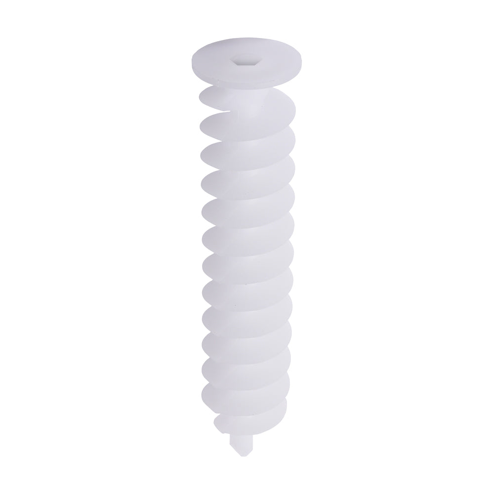 TIMCO Ziel-Plast Plastic Spiral Dowel - 125mm - Image