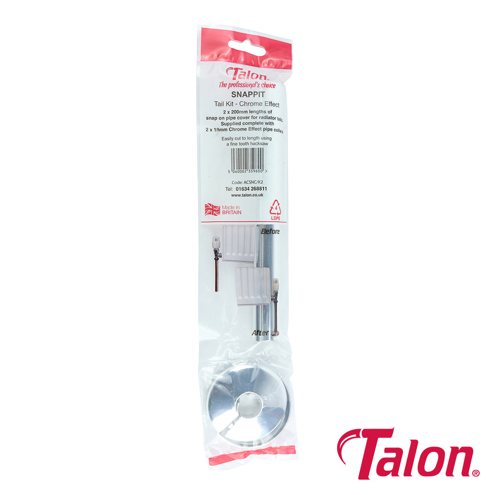 Talon Snappit Tail Kit Chrome - 15 x 200mm - Image