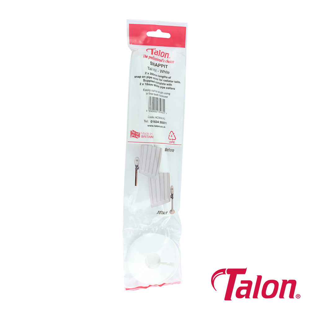 Talon Snappit Tail Kit White - 15 x 200mm - Image