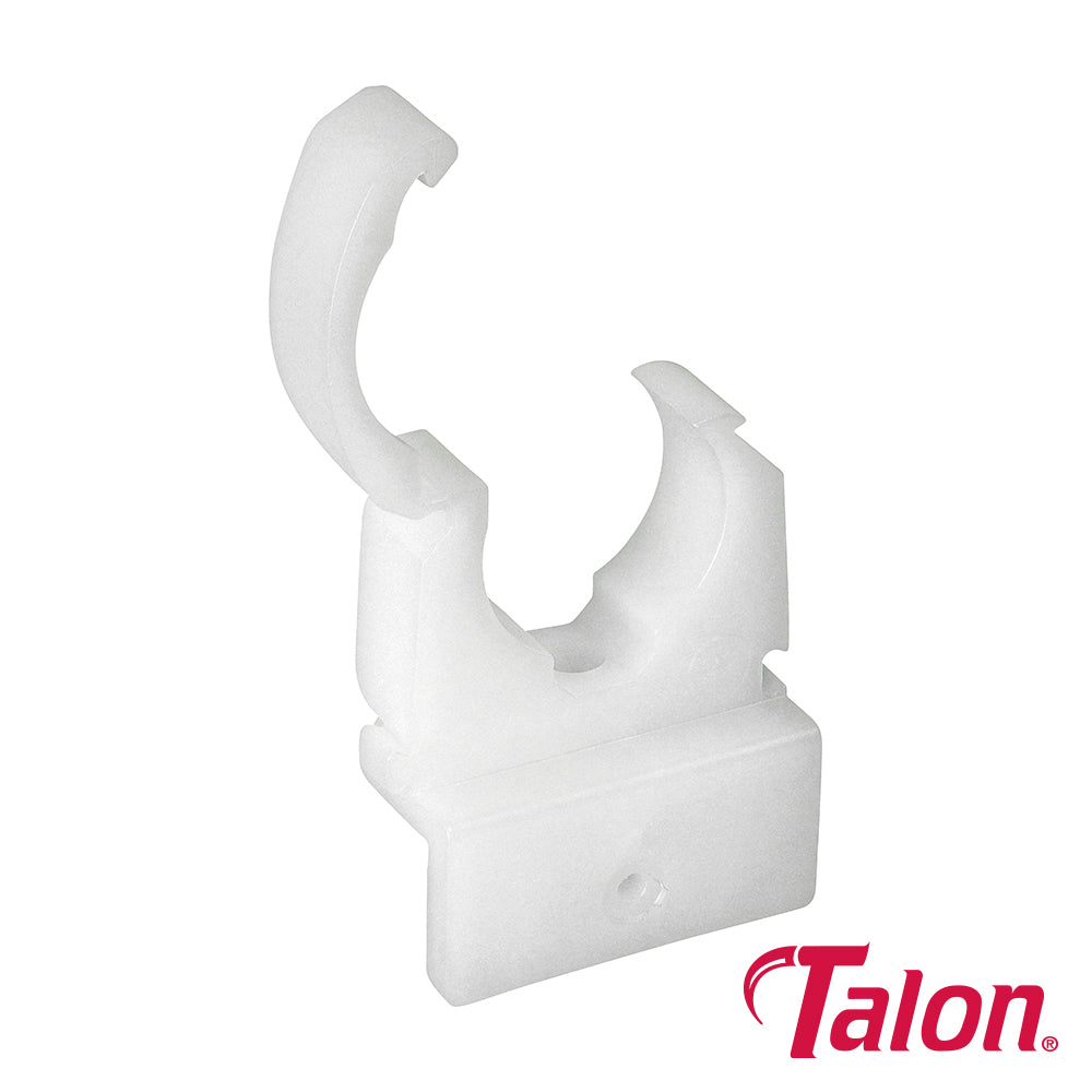 Talon EZ Joist Pipe Clips White - 22mm - Image
