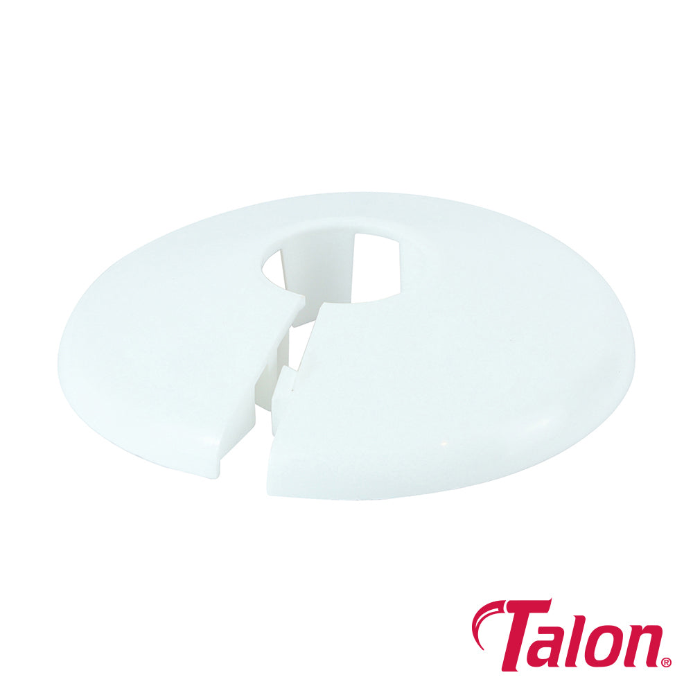 Talon Pipe Collar White - 15mm - Image