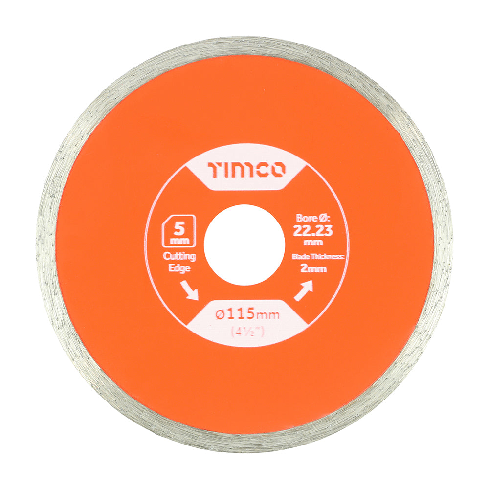 TIMCO General Purpose Tile & Ceramic Blade - 115 x 22.2 - Image
